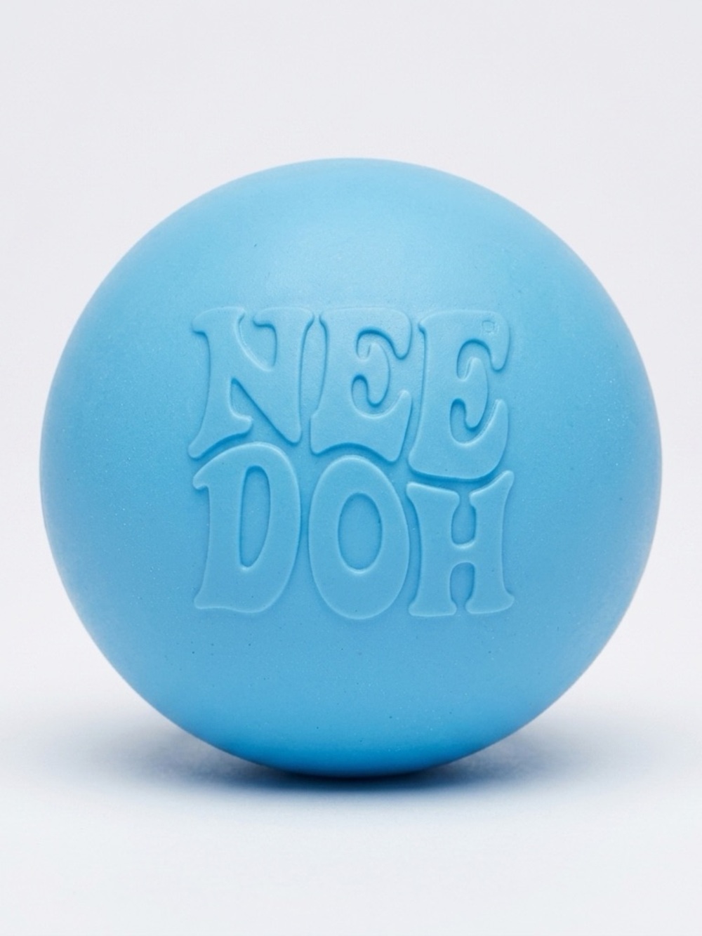 NeeDoh The Groovy Glob Squishy Stress Ball Blue Fidget Toy